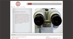 Desktop Screenshot of moetinstitute.com